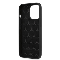 IPHONE 13 PRO MAX - SILICONE CASE BLACK WITH MICROFIBER LINING - MERCEDES-BENZ