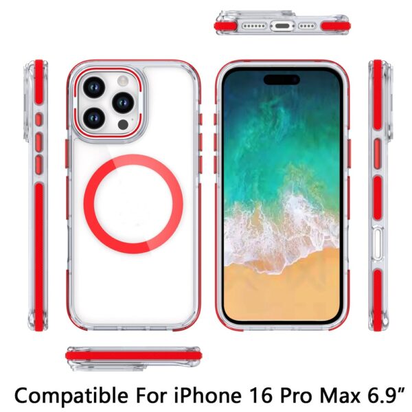 iPhone 16 Pro Max 6.9 inch MagSonic Camera Bracket Stand Magnetic Ring Circle Hybrid - Image 3