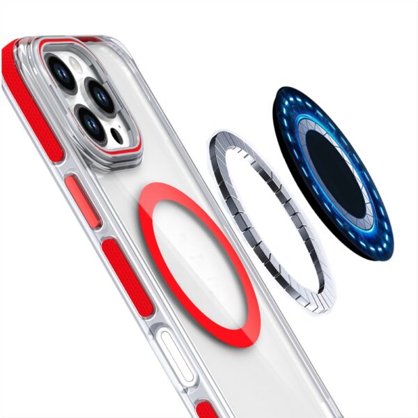 iPhone 16 Pro Max 6.9 inch MagSonic Camera Bracket Stand Magnetic Ring Circle Hybrid - Image 5